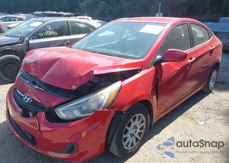 2015 Hyundai Accent Gls z USA, uszkodzony, nr VIN KMHCT4AE1FU846530
